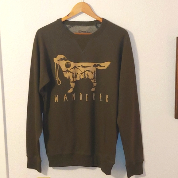 image one Sweaters - NWOT Unisex Dog Wanderer Sweatshirt